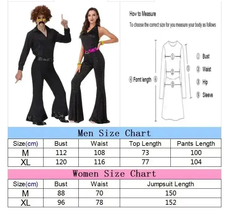 70s Disco Couple Costume