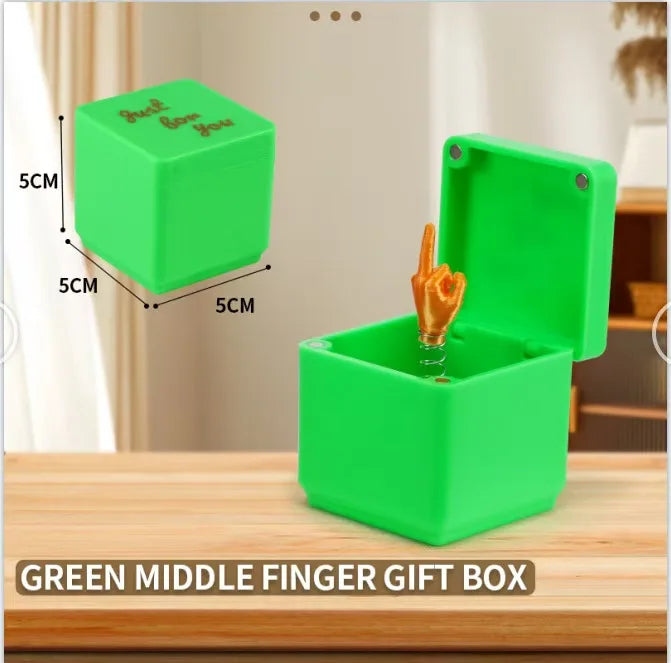 Middle Finger Prank Box