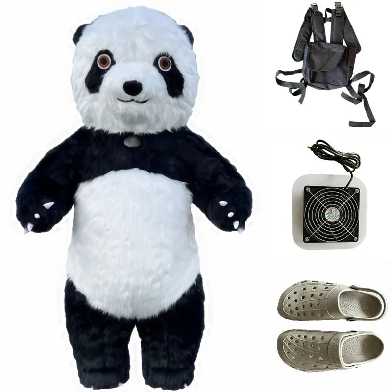 Inflatable Bear Mascot Costume