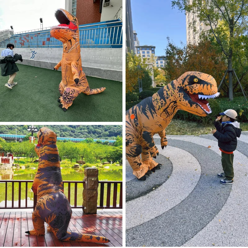 Inflatable T-Rex Costume