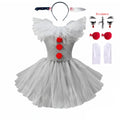 Creepy Clown Kids Costume