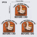 Funny Goose Cartoon Sticker I Hope This Email Finds You Before I Do Sticker for Laptops Office Coffee Tumblers Cubicle Walls