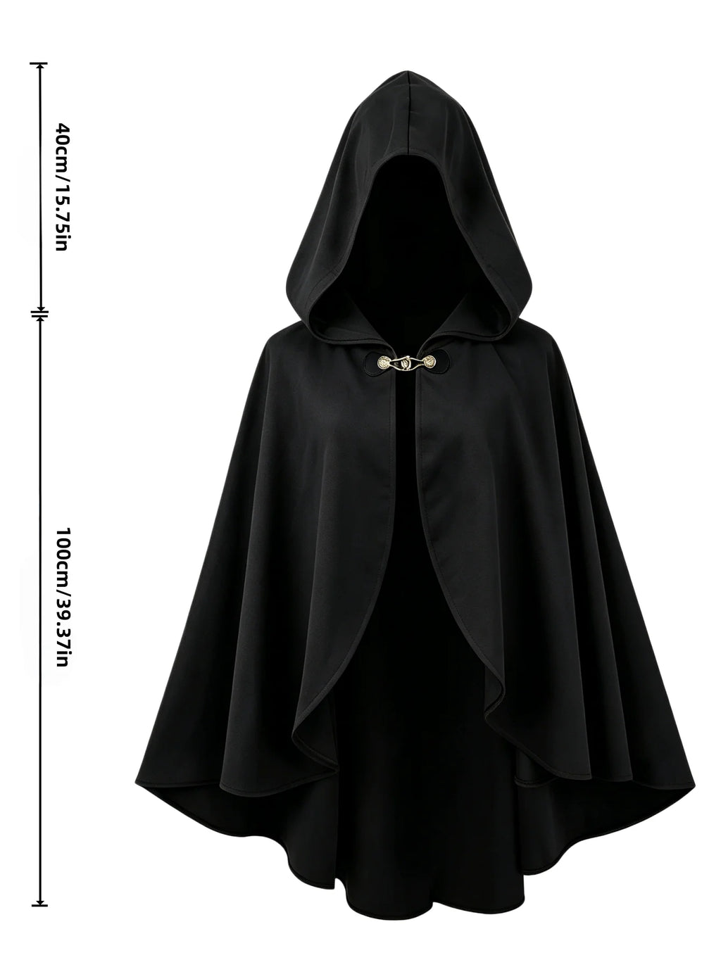 Hooded Wizard Cloak