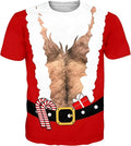 Fake Hairy Chest Prank Tee