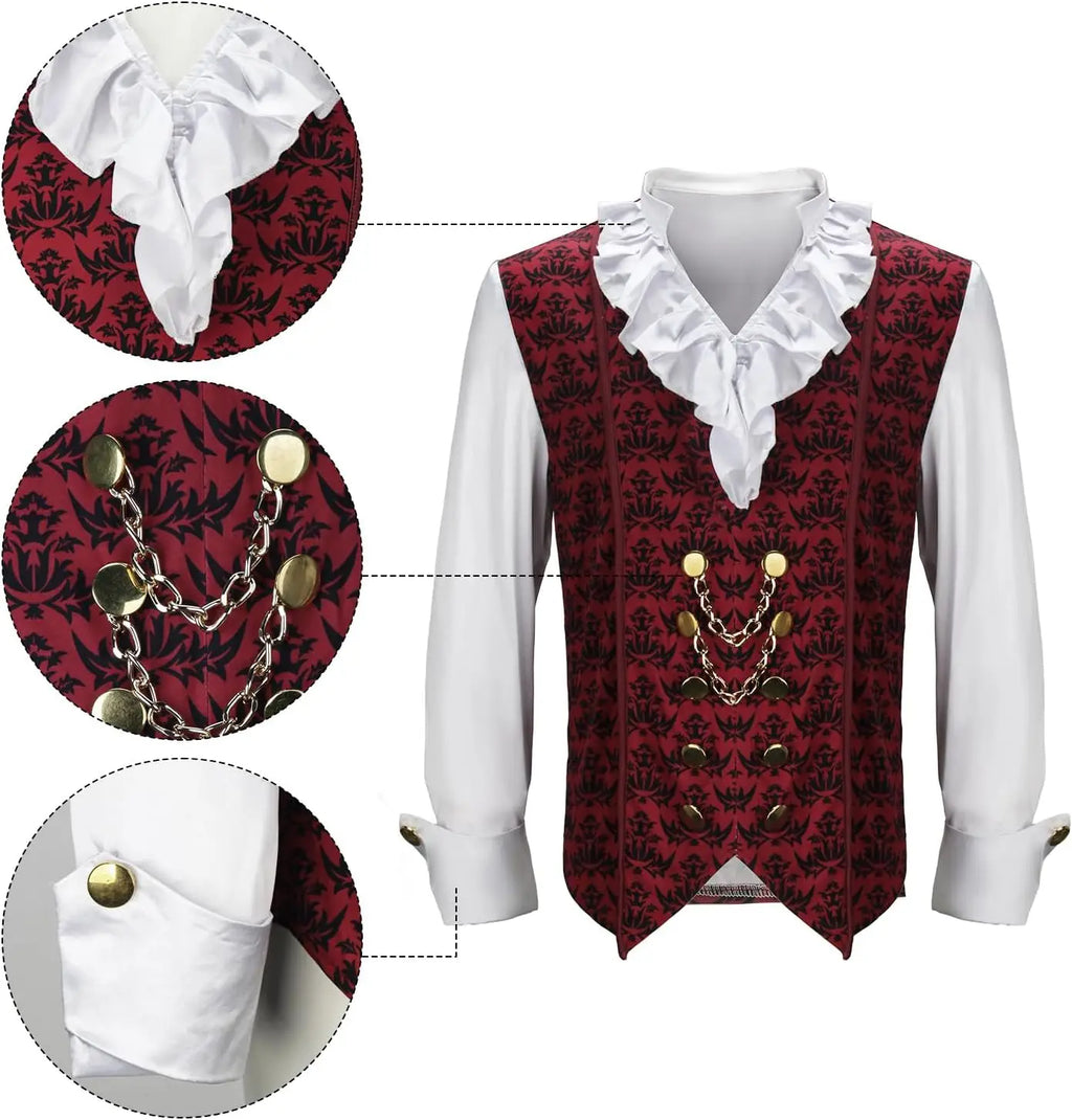 Gothic Vampire Cape Costume