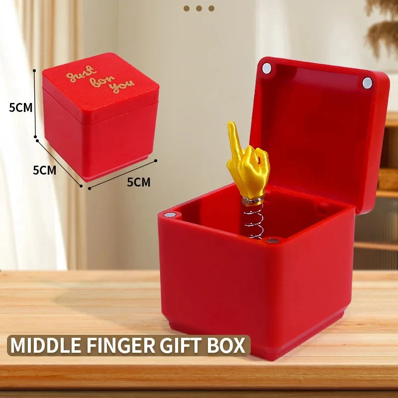 Middle Finger Prank Box