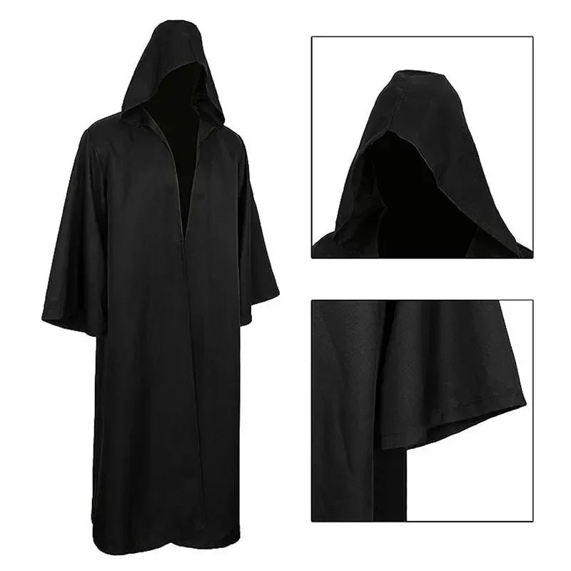 Hooded Ghost Robe Costume