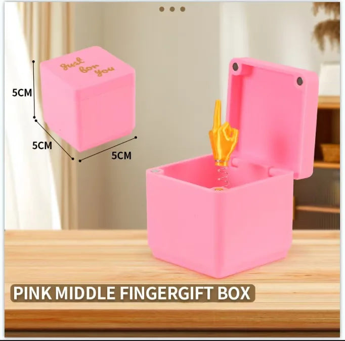 Middle Finger Prank Box