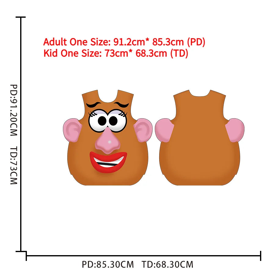 Mr & Mrs Potato Head Costume