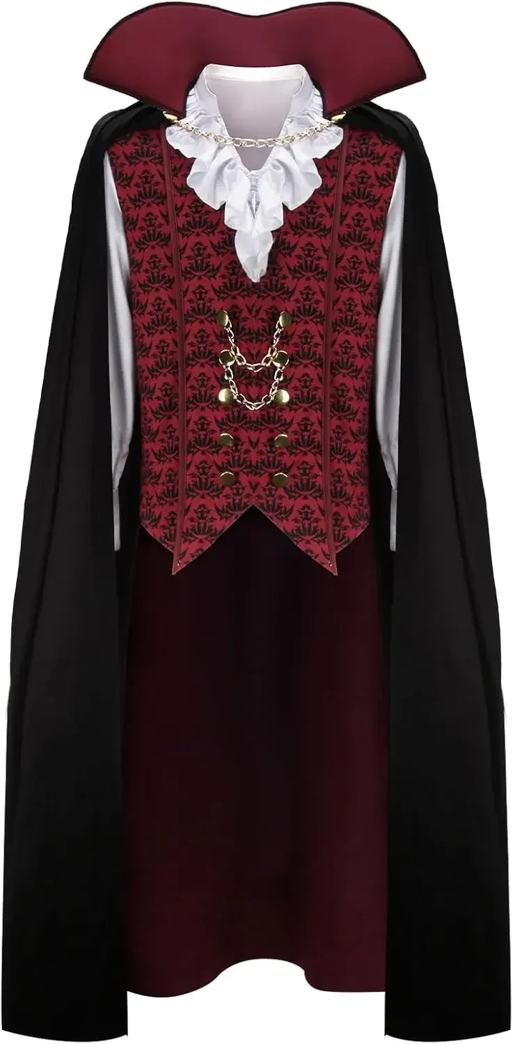 Gothic Vampire Cape Costume