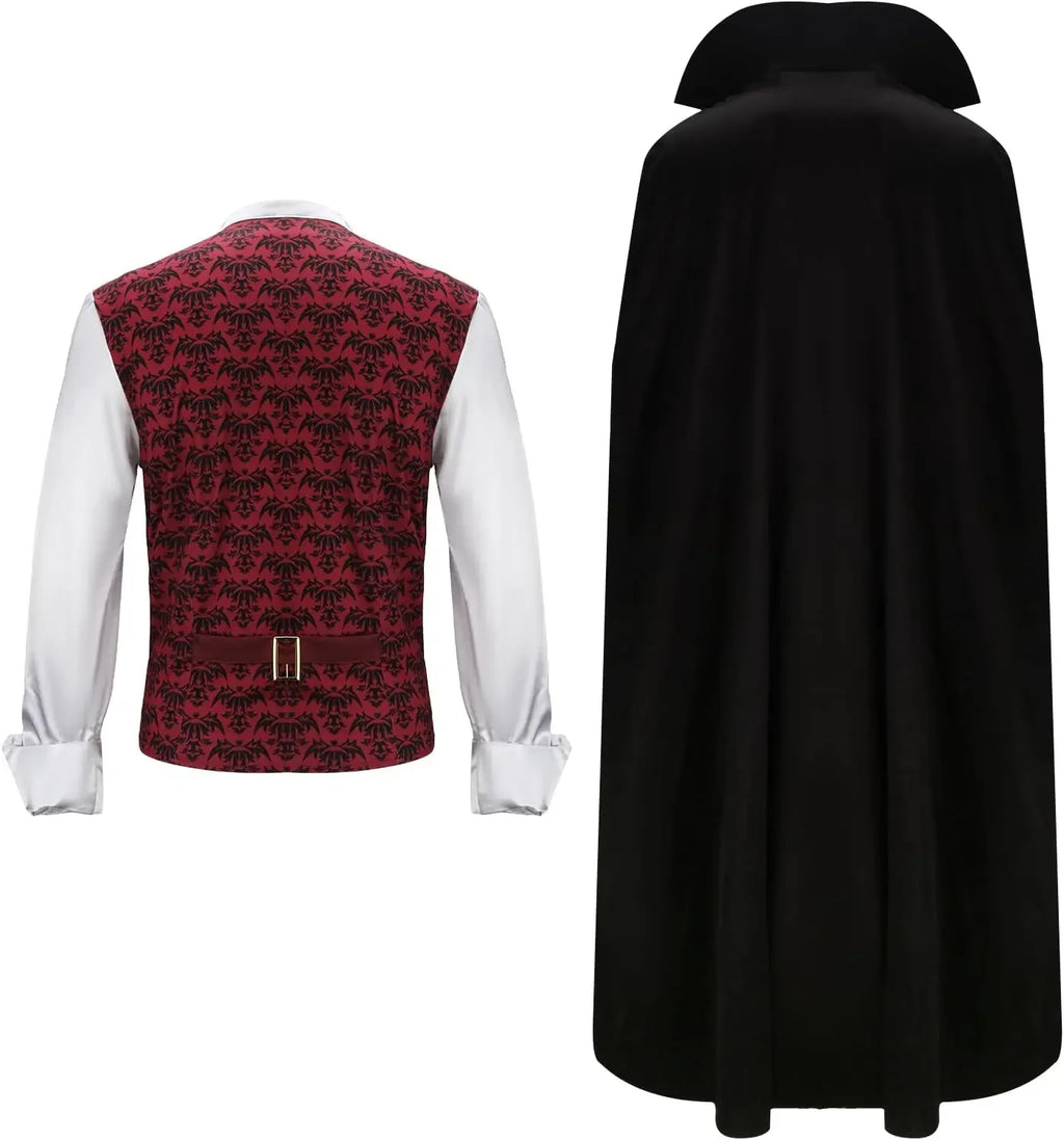 Gothic Vampire Cape Costume