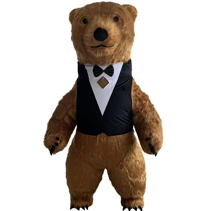 Inflatable Bear Mascot Costume