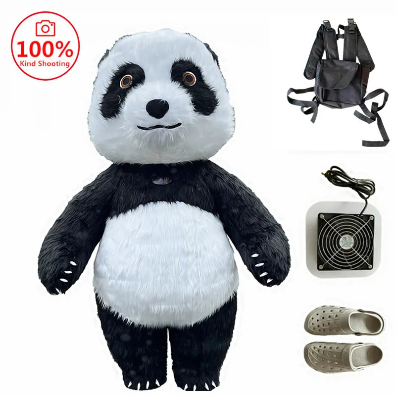 Inflatable Bear Mascot Costume