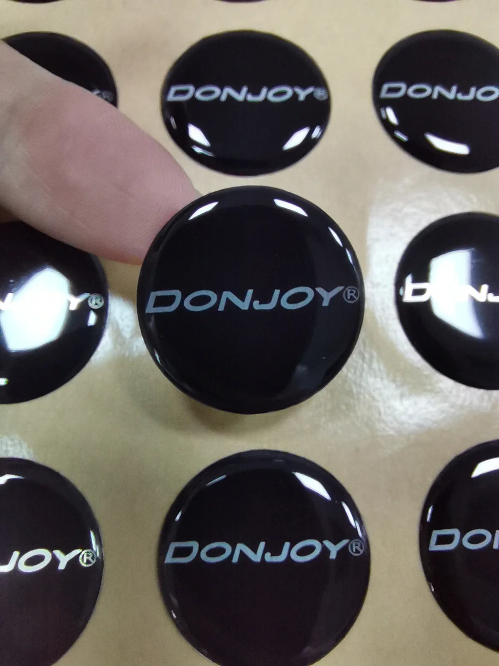 Custom Dome Epoxy Sticker 3D Gel Logo Crystal Label Transparent Personalized Vinyl Self-Adhesive Waterproof Custom NFC