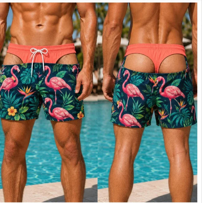 Butt Prank Swim Trunks