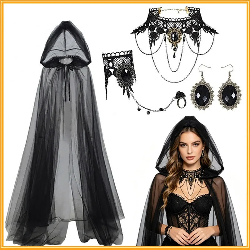 Gothic Witch Costume Set