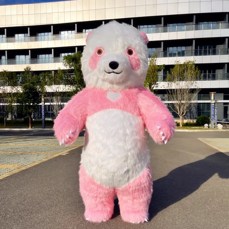 Inflatable Bear Mascot Costume
