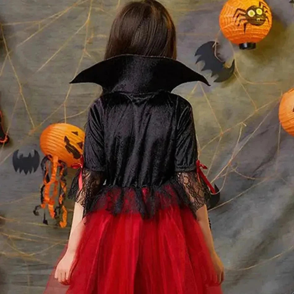 Gothic Vampire Kids Costume