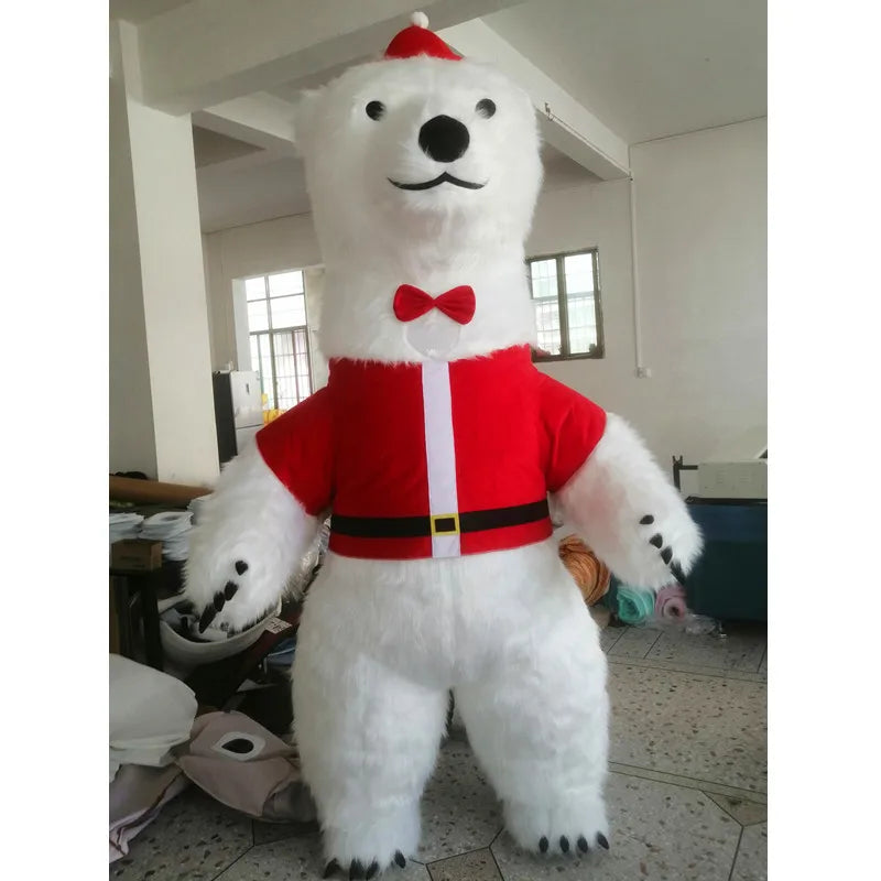 Inflatable Bear Mascot Costume