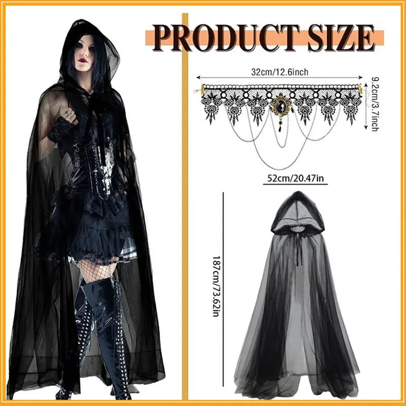 Gothic Witch Costume Set