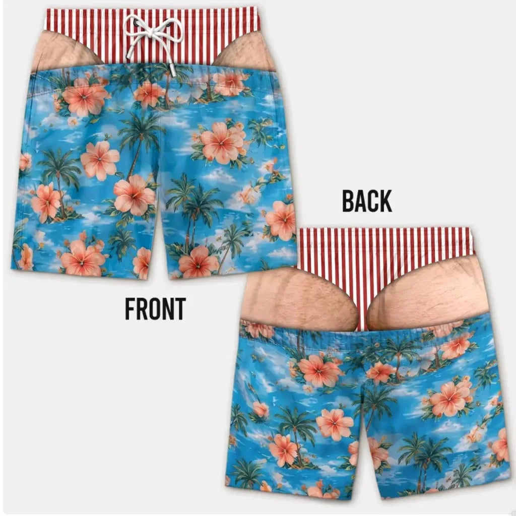 USA Flag Prank Trunks