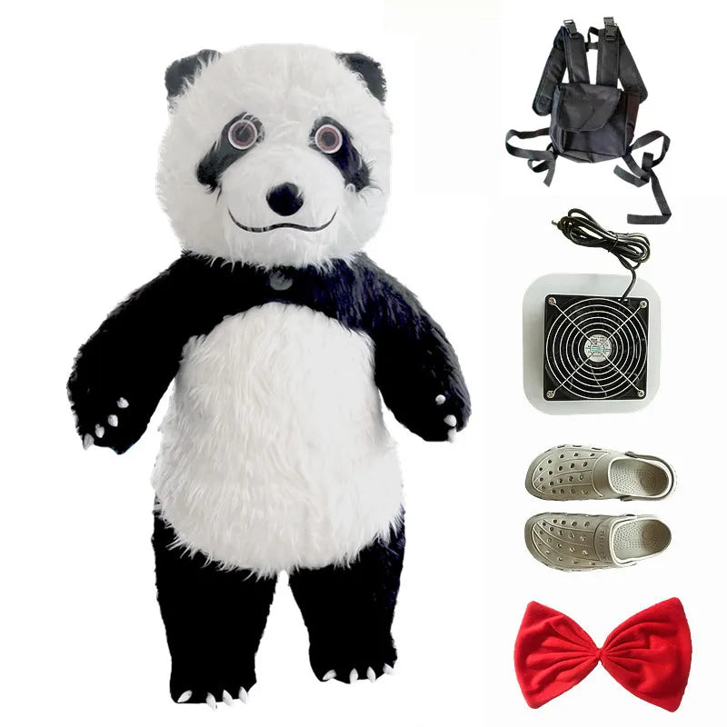 Inflatable Bear Mascot Costume