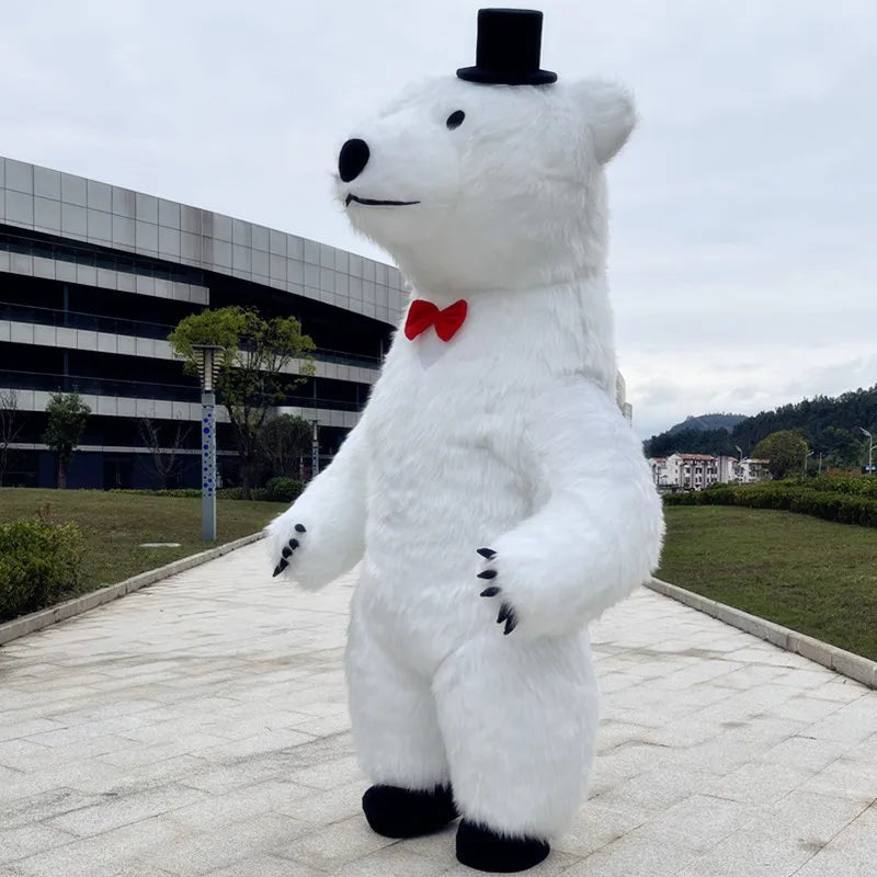 Inflatable Bear Mascot Costume