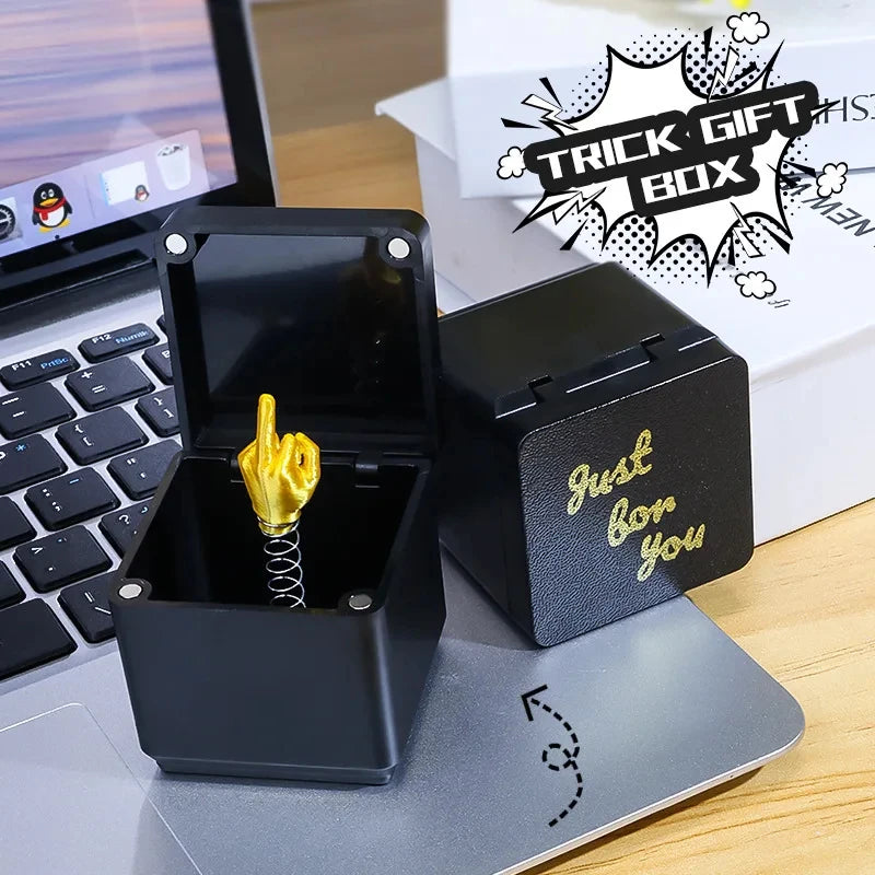 Middle Finger Prank Box