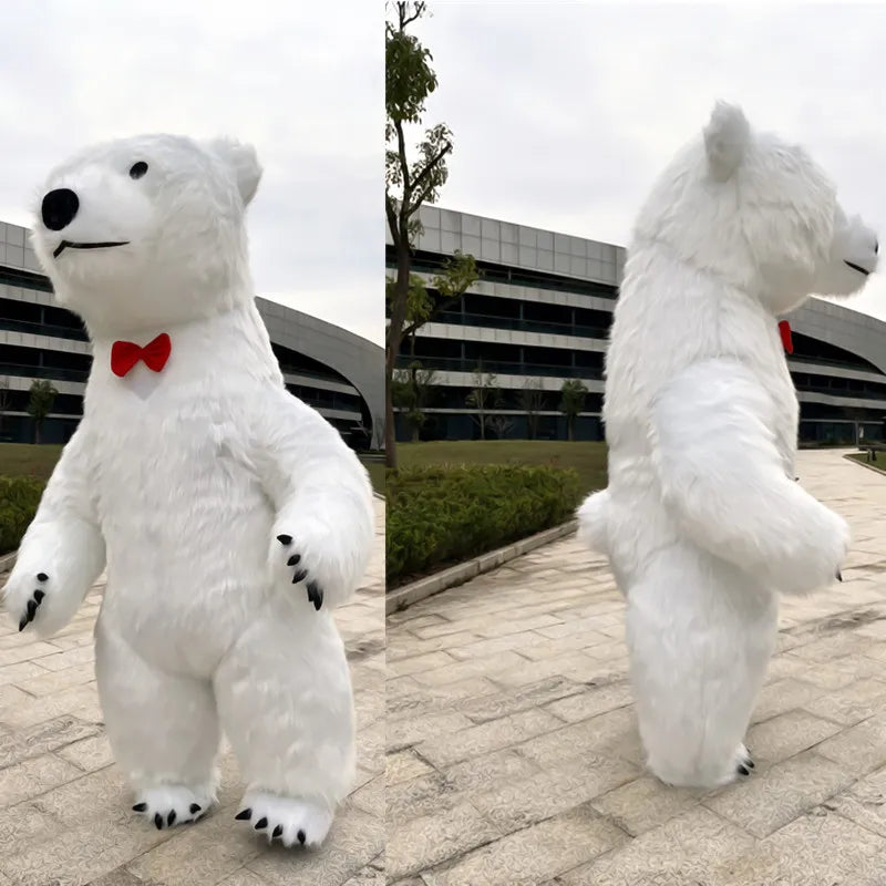 Inflatable Bear Mascot Costume