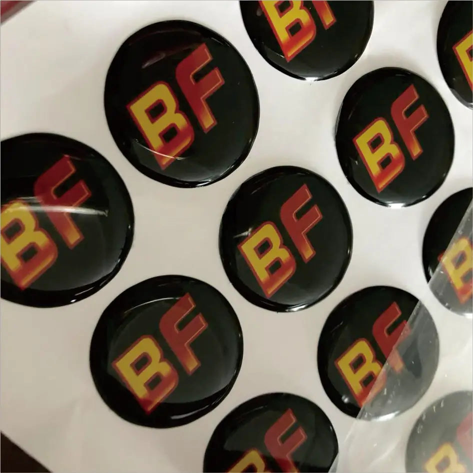 Custom Dome Epoxy Sticker 3D Gel Logo Crystal Label Transparent Personalized Vinyl Self-Adhesive Waterproof Custom NFC