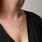 vertical custom name necklace