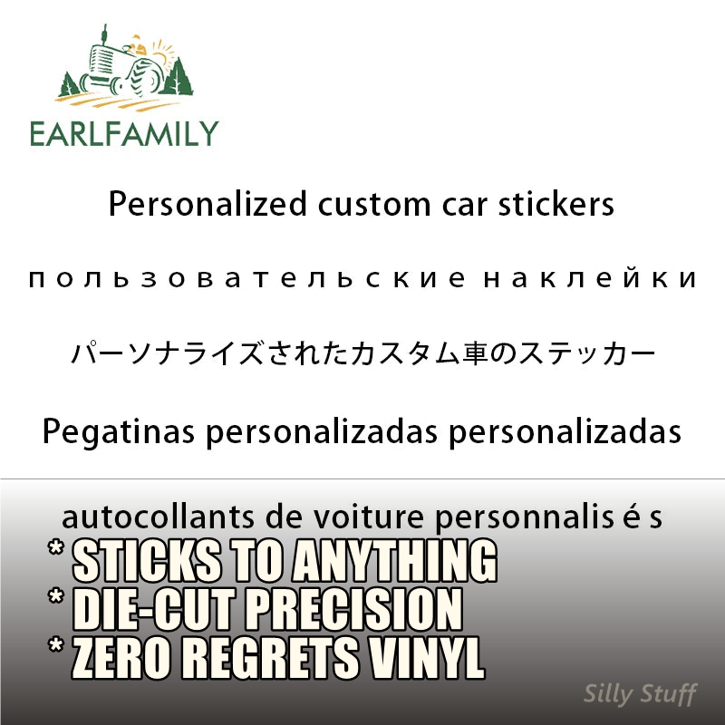 EARLFAMILY Custom Stickers - benefits