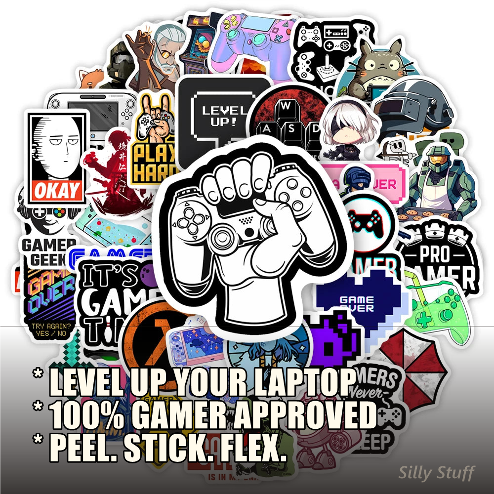 Funny Video Game Lovers Stickers - benefits
