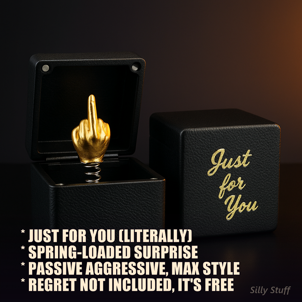 Middle Finger Prank Box