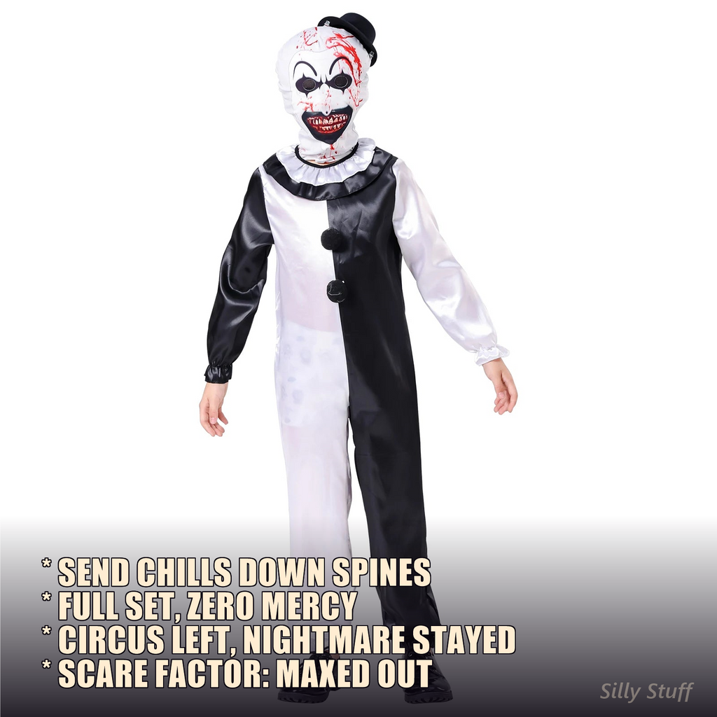 Scary Clown Costume Set