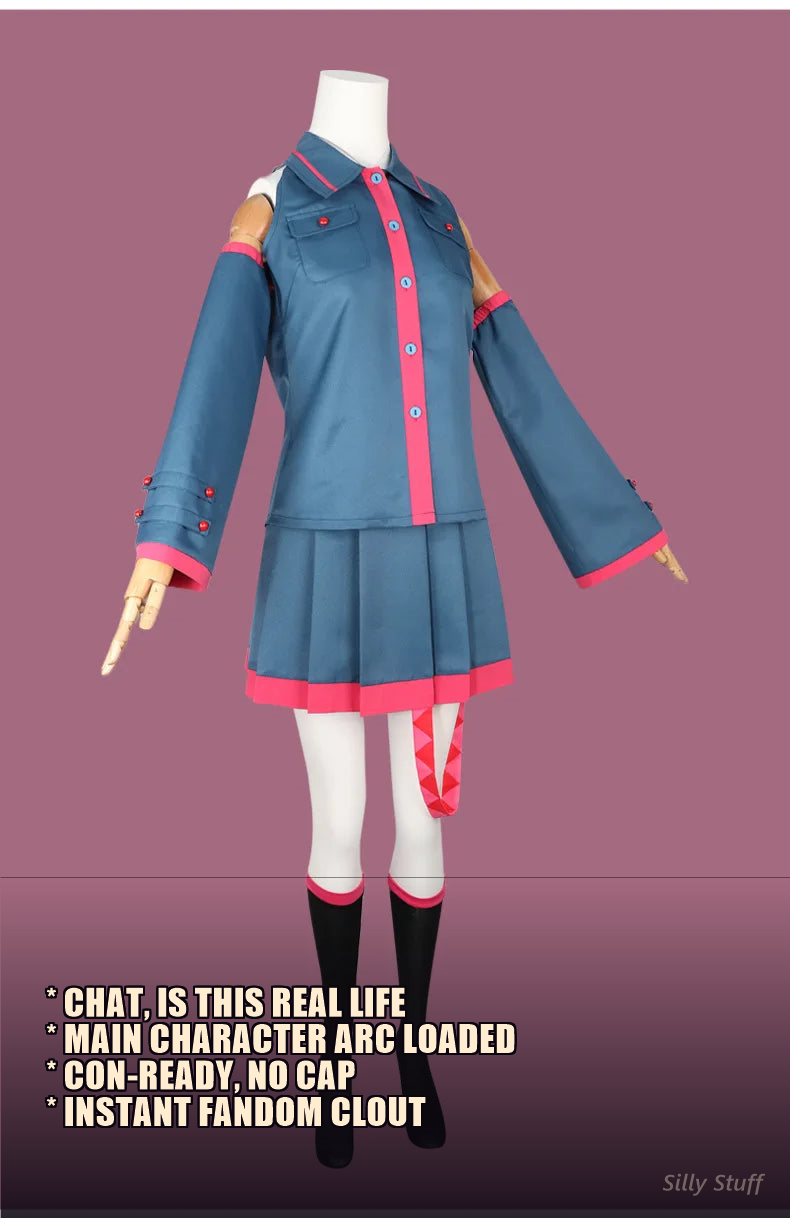 Anime Vtuber Cosplay Costume