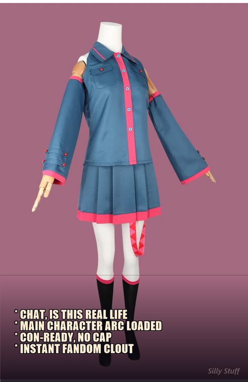Anime Vtuber Cosplay Costume