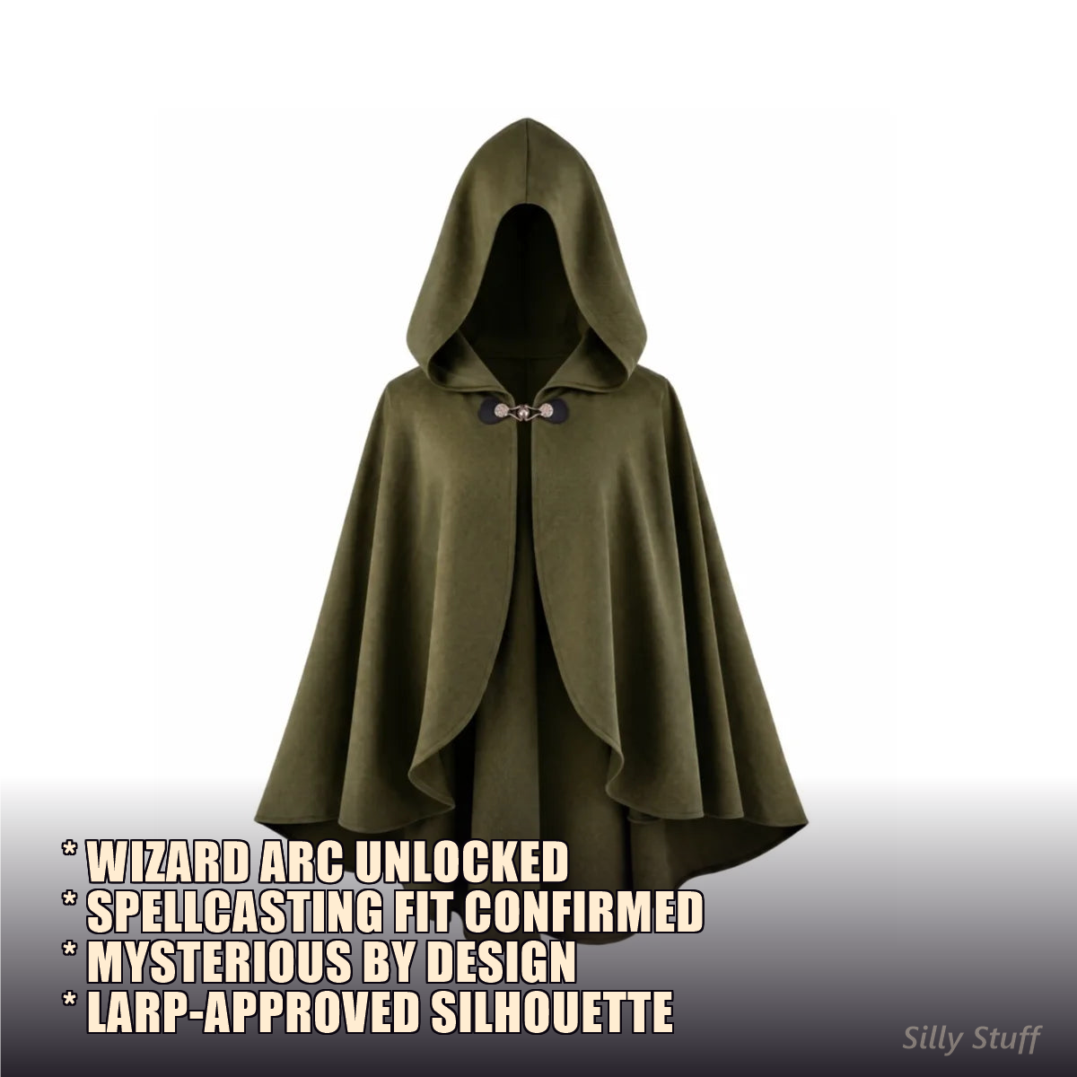 Hooded Wizard Cloak