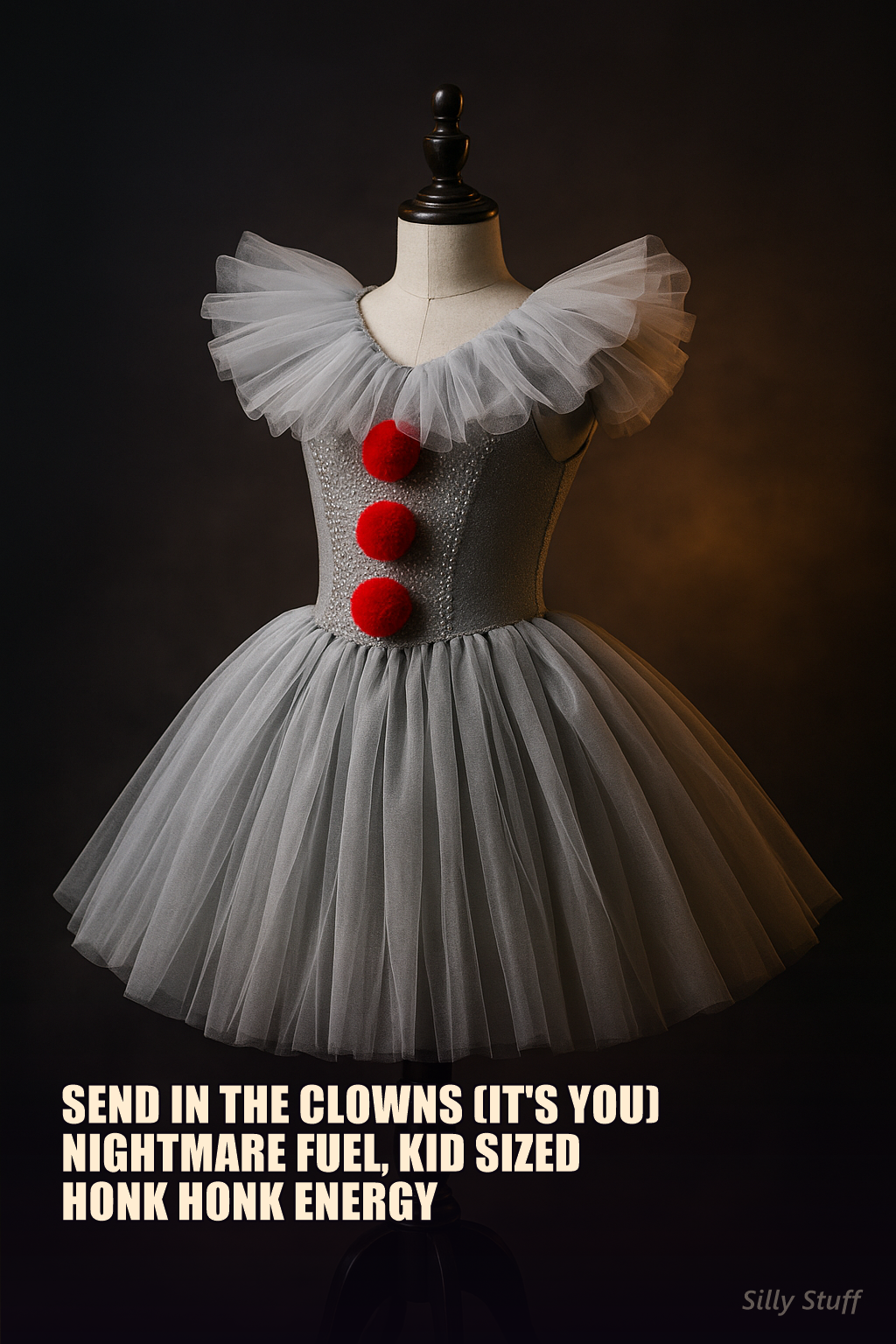 Creepy Clown Kids Costume