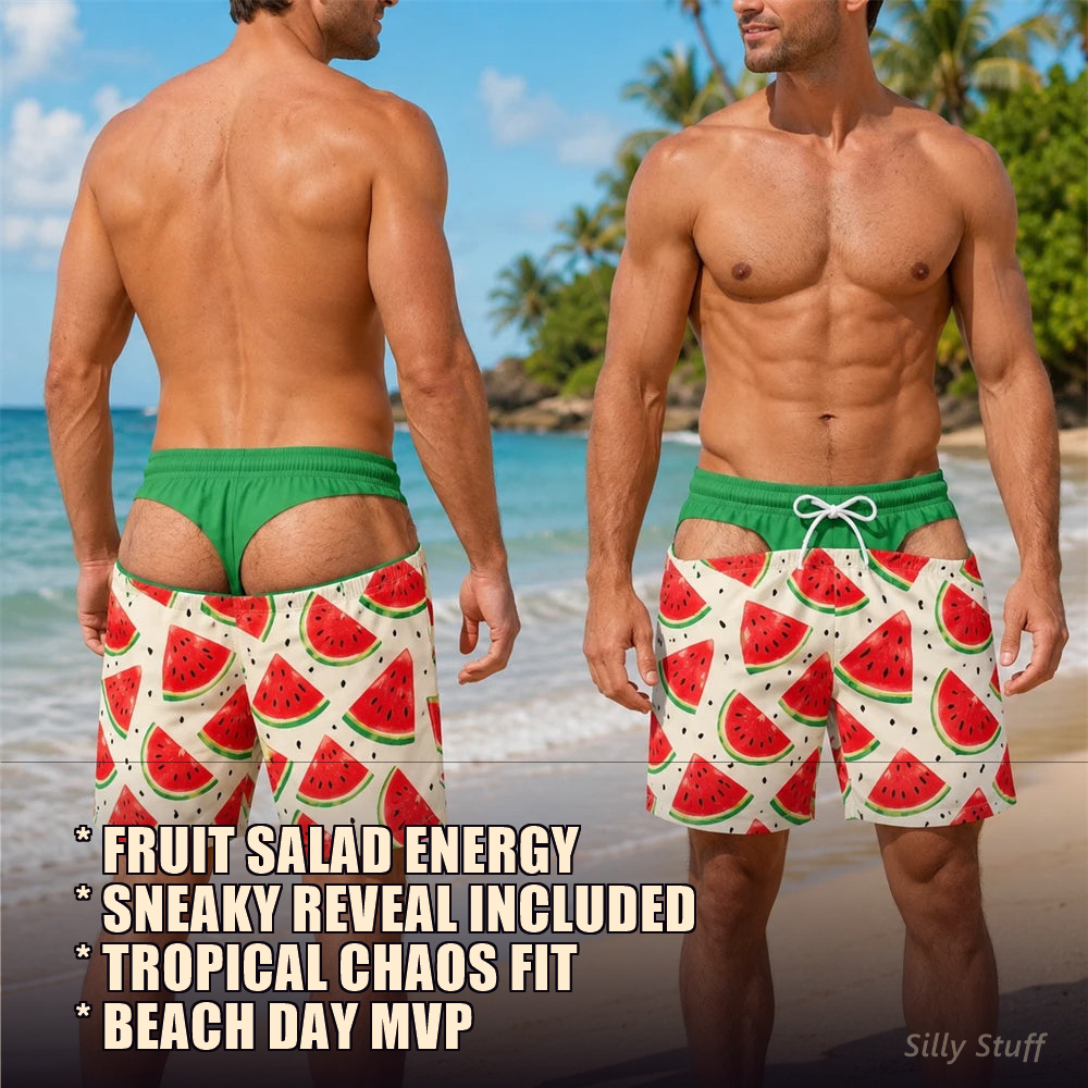 Fruit Prank Swim Trunks