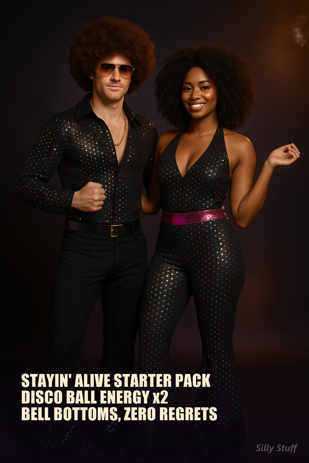 70s Disco Couple Costume