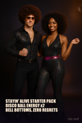 70s Disco Couple Costume