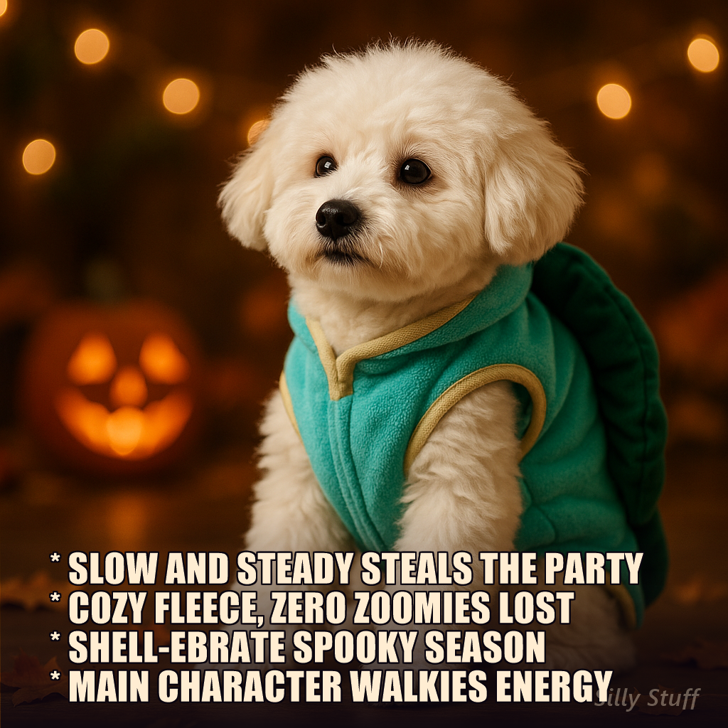 Turtle Dog Costume - dog wearing costume